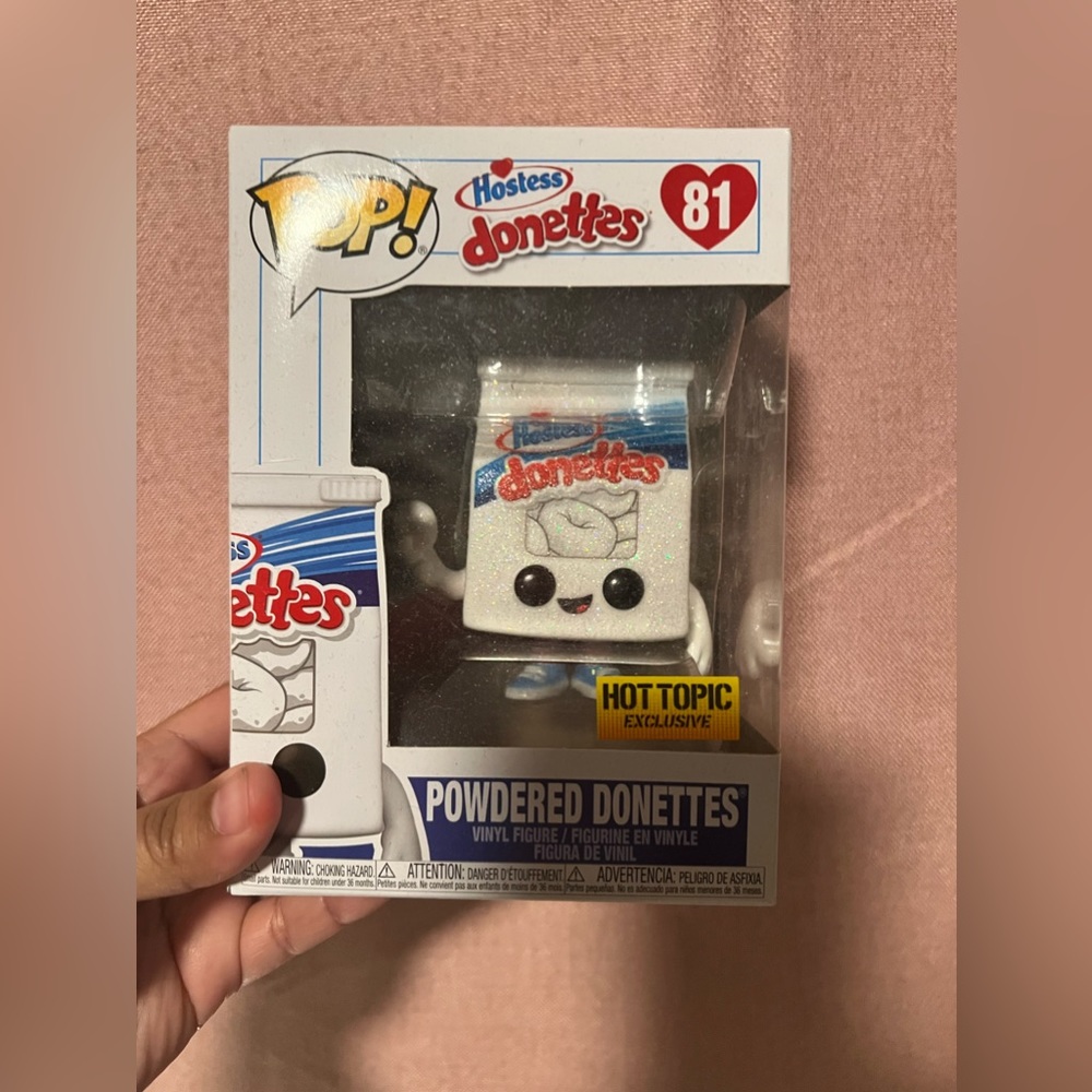 Hostess DONETTES Funko Pop with Glitter